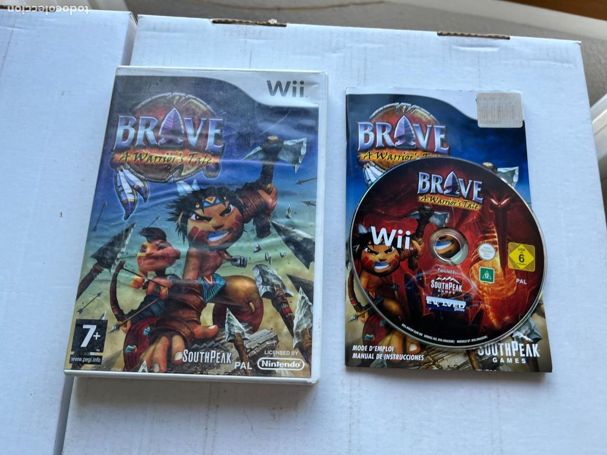 Videojuegos y consolas: BRAVE A WARRIORS TALE - NINTENDO WII - Foto 1