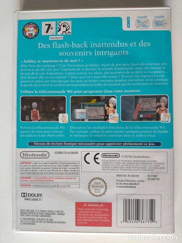 Videojuegos y consolas: juego Another code R Nintendo Wii pal - Foto 3