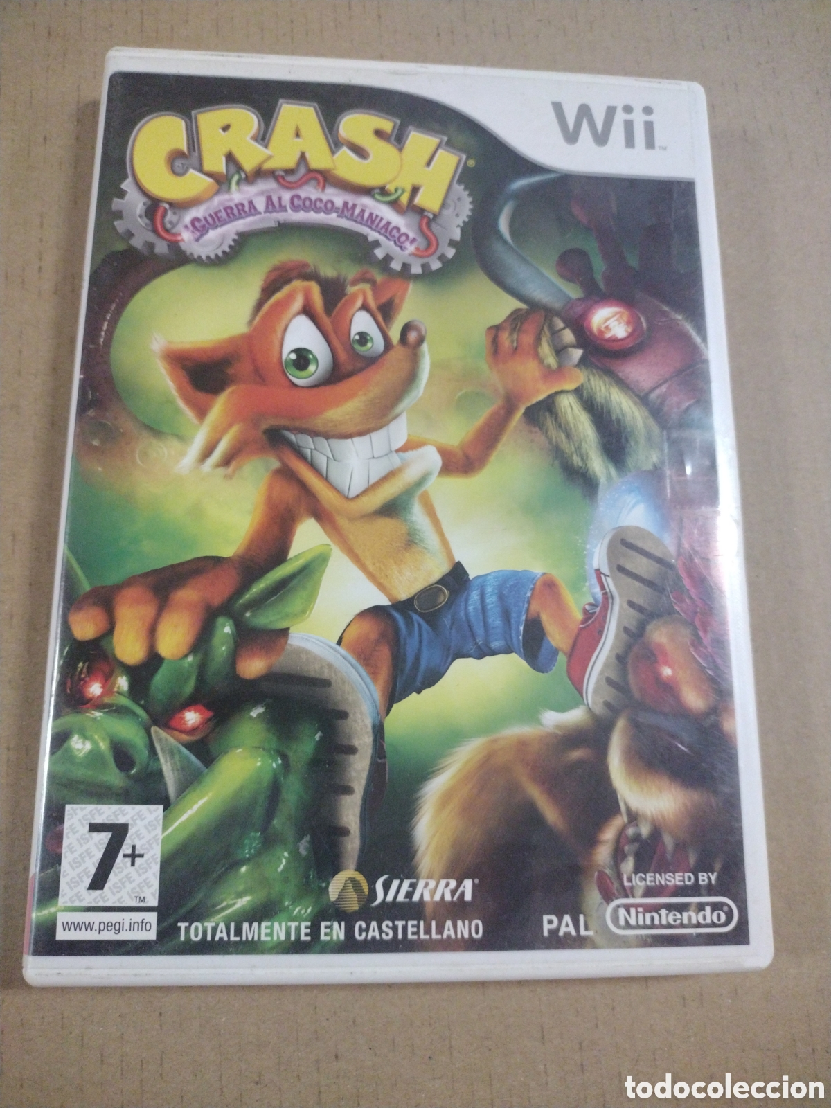 Videojuegos y consolas: CRASH GUERRA AL COCO-MANIACO. WII - Foto 1