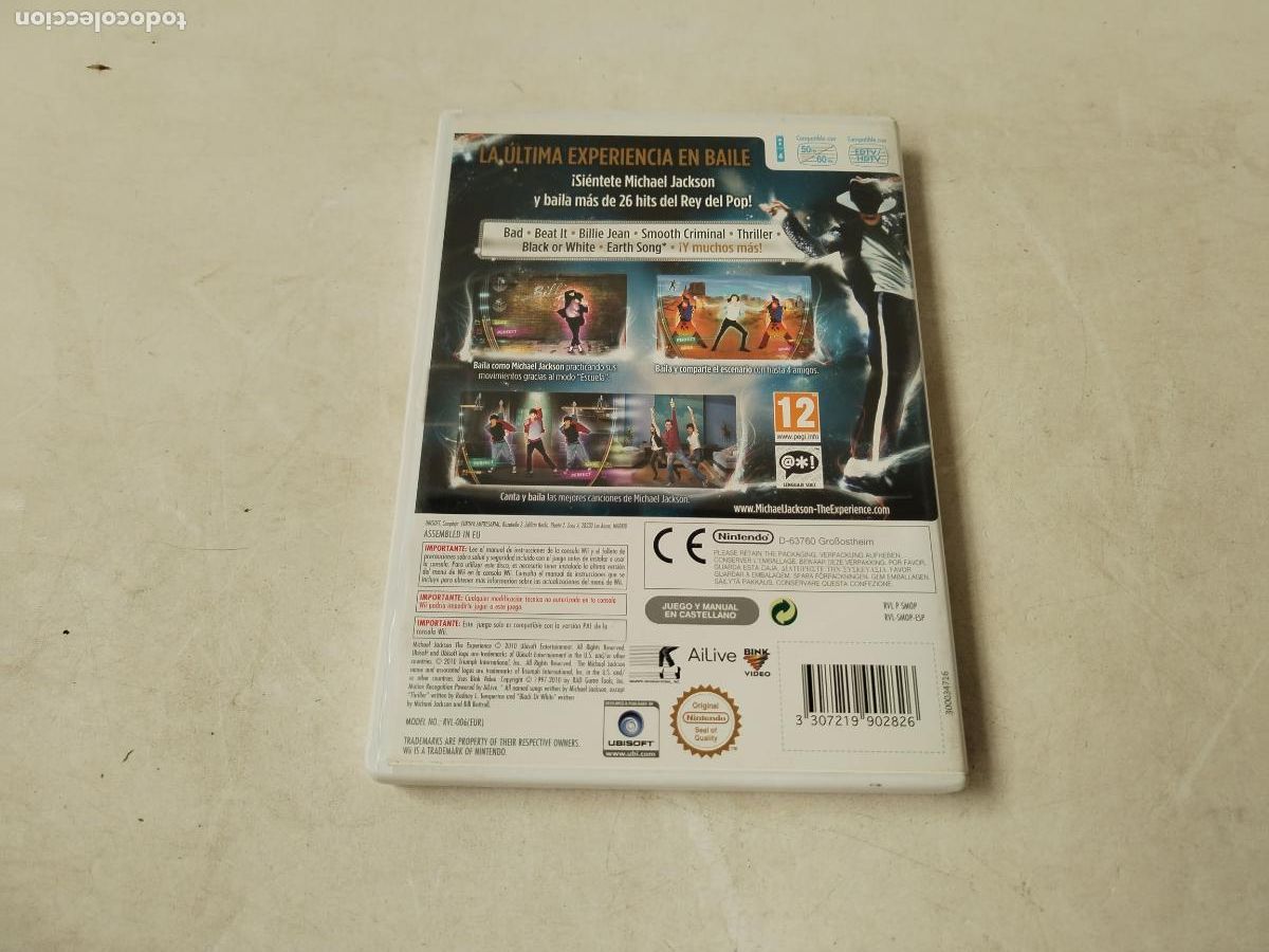 Videojuegos y consolas: wii - michael jackson the experience just dance - c159 - Foto 3
