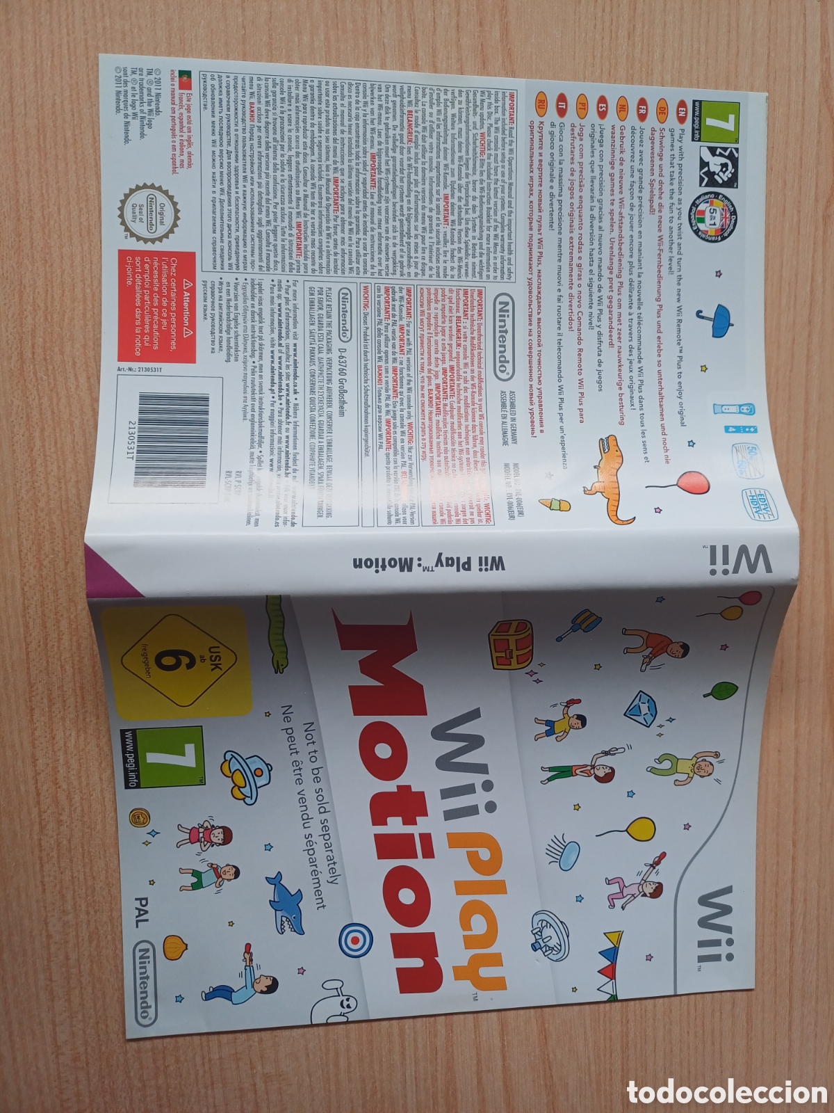 Videojuegos y consolas: CAR&Aacute;TULA NINTEDO WII PLAY MOTION - Foto 1