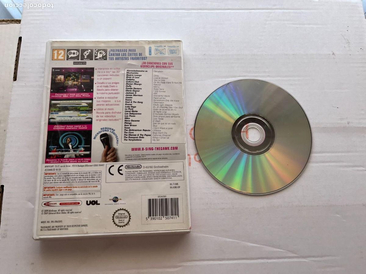 Videojuegos y consolas: USING U-SING - NINTENDO WII KREATEN - Foto 2