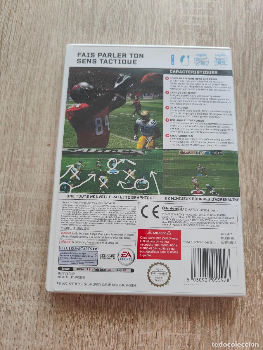 Videojuegos y consolas: Madden NFL 08 Nintendo Wii - Foto 3