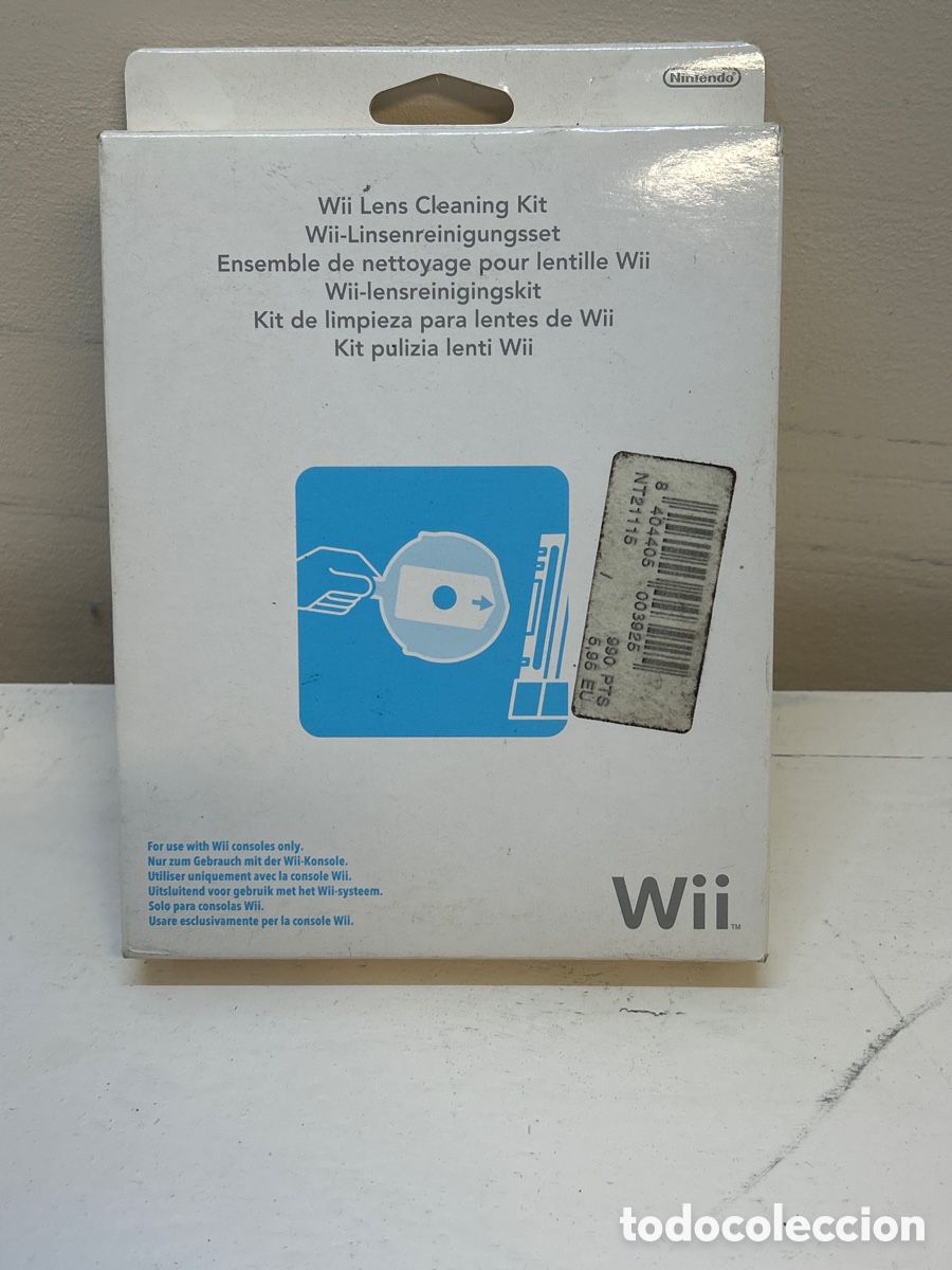 Videojuegos y consolas: Kit de limpieza Nintendo, Wii - Foto 1