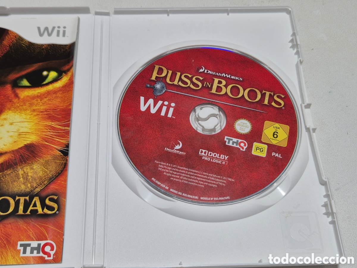 Videojuegos y consolas: EL GATO CON BOTAS. Nintendo wii - Foto 4