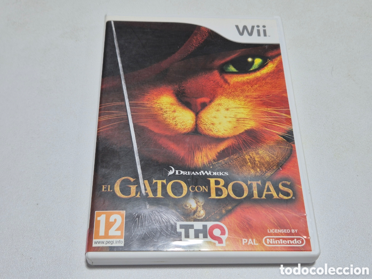 Videojuegos y consolas: EL GATO CON BOTAS. Nintendo wii - Foto 1