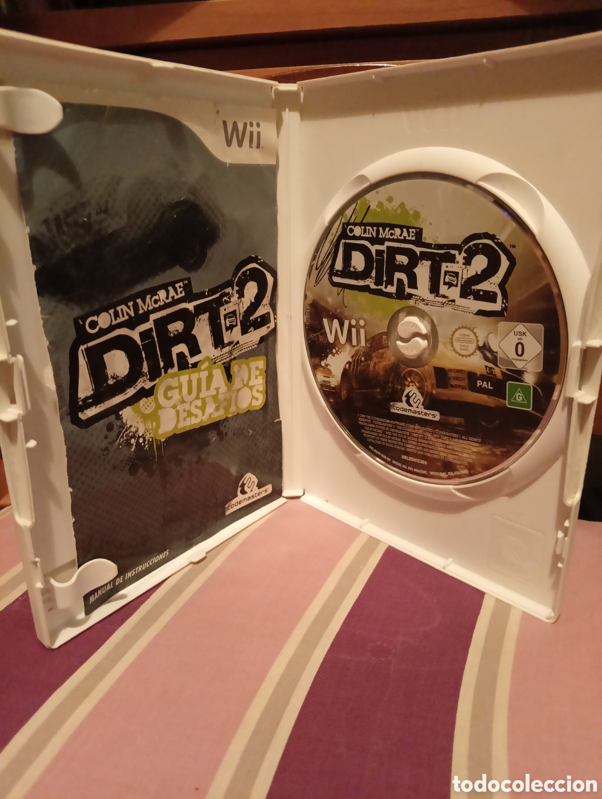 Videojuegos y consolas: Col&iacute;n McRae Dirt 2 - Wii - Foto 5