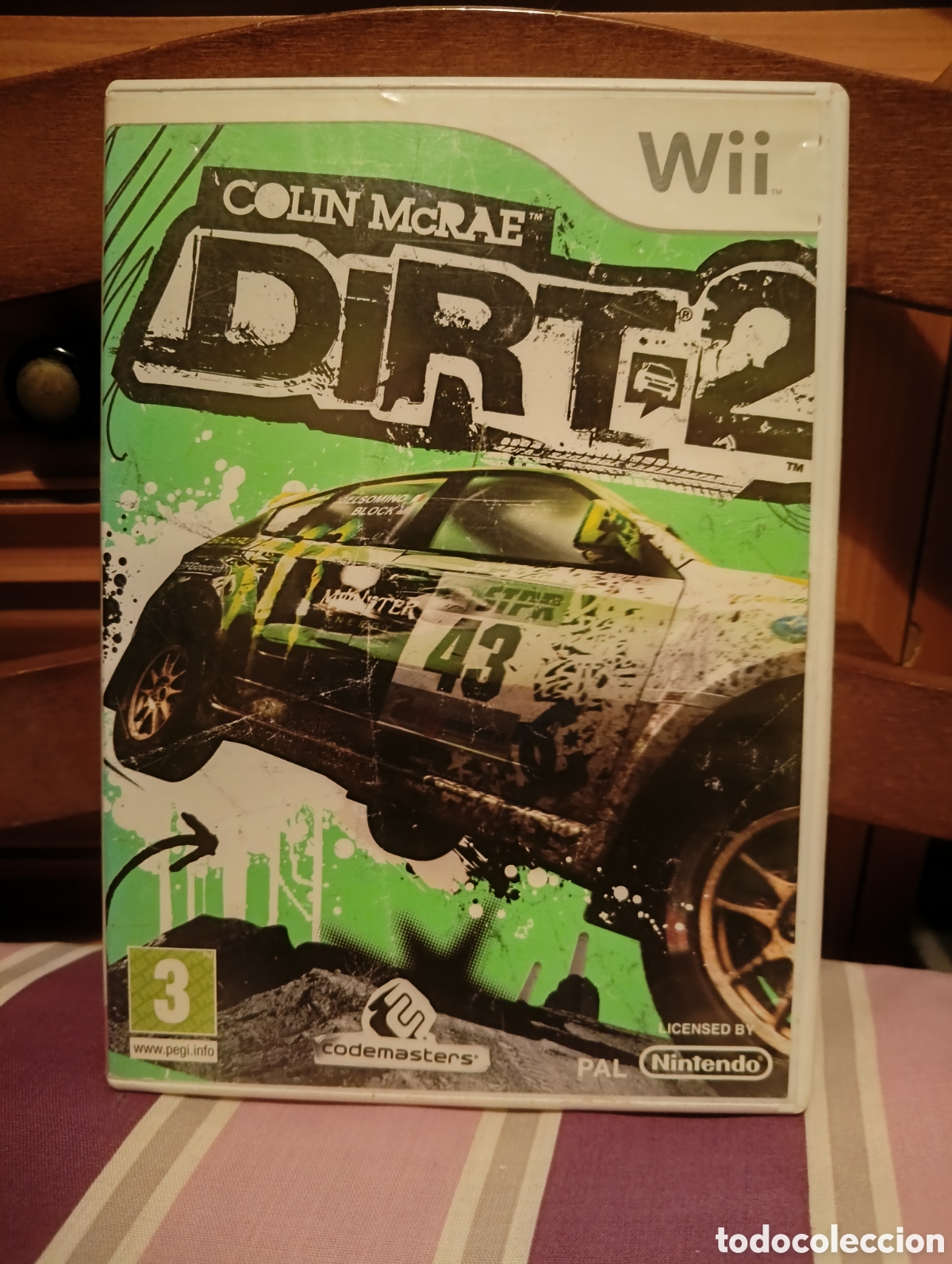 Videojuegos y consolas: Col&iacute;n McRae Dirt 2 - Wii - Foto 1