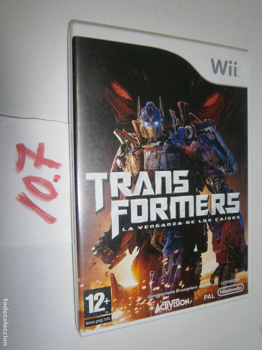 Videojuegos y consolas: ANTIGUO JUEGO WII - TRANSFORMERS - Foto 1