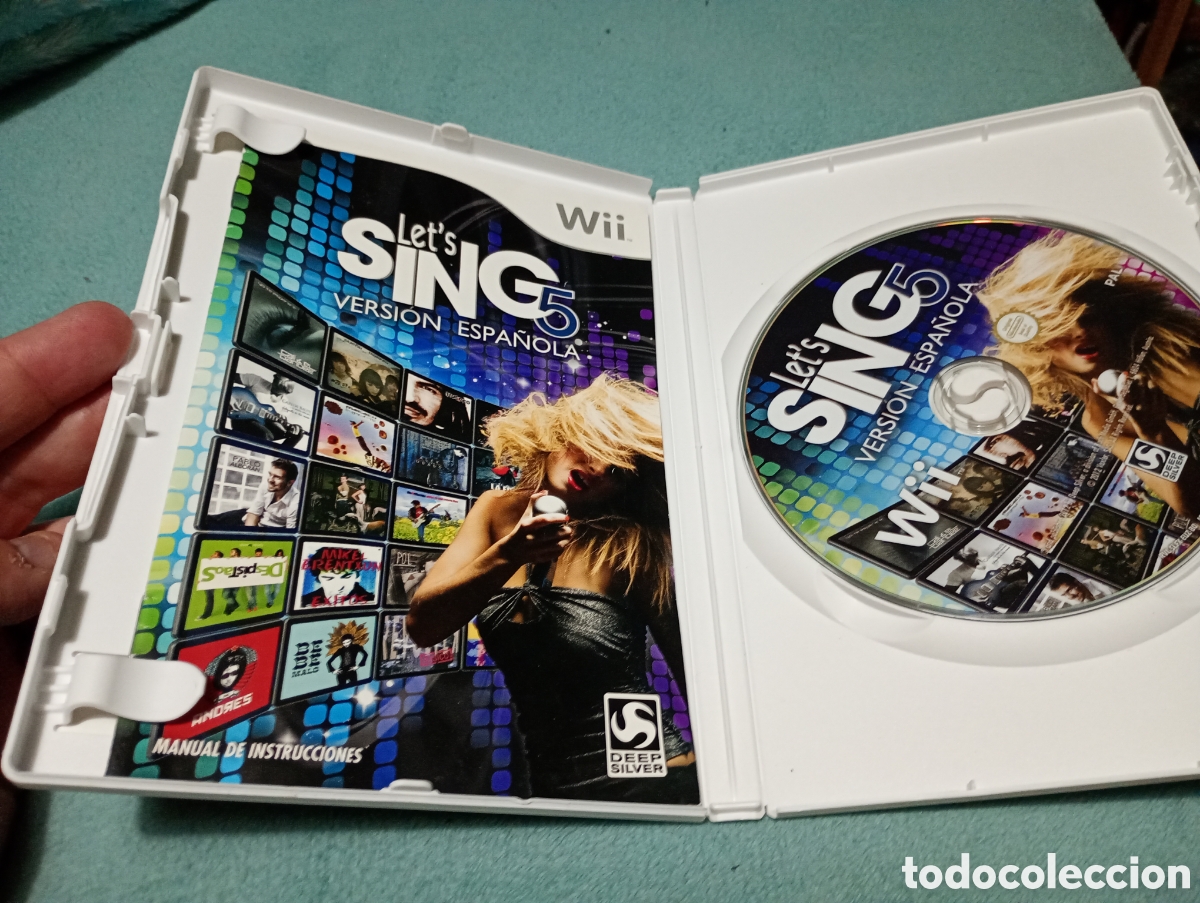 Videojuegos y consolas: Lets sing 5 versi&oacute;n espa&ntilde;ola Wii - Foto 2