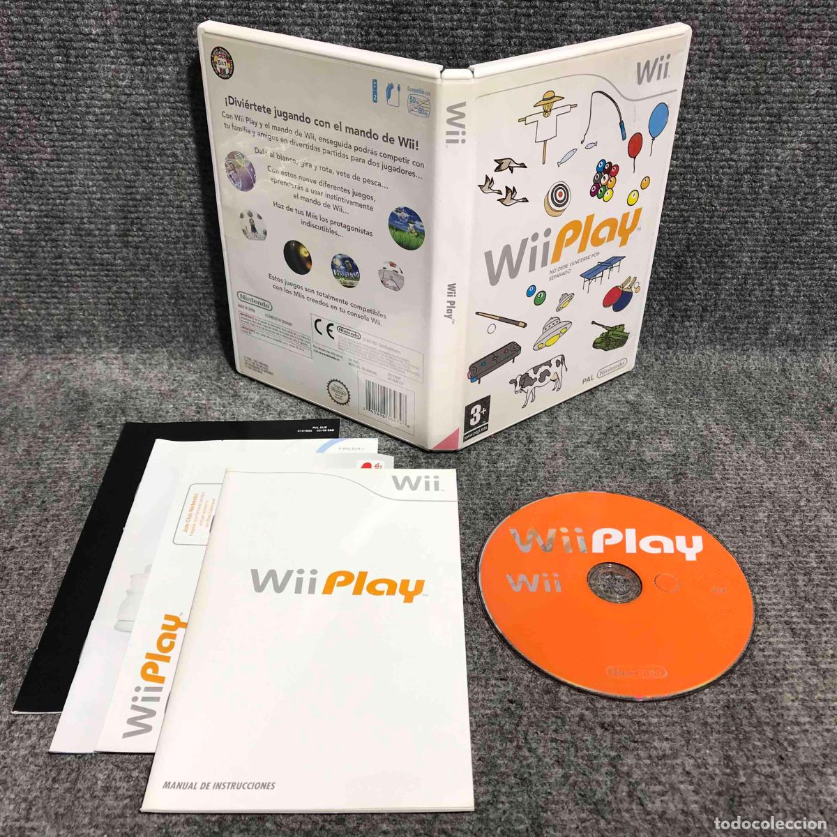 Videojuegos y consolas: WII PLAY NINTENDO WII - Foto 1