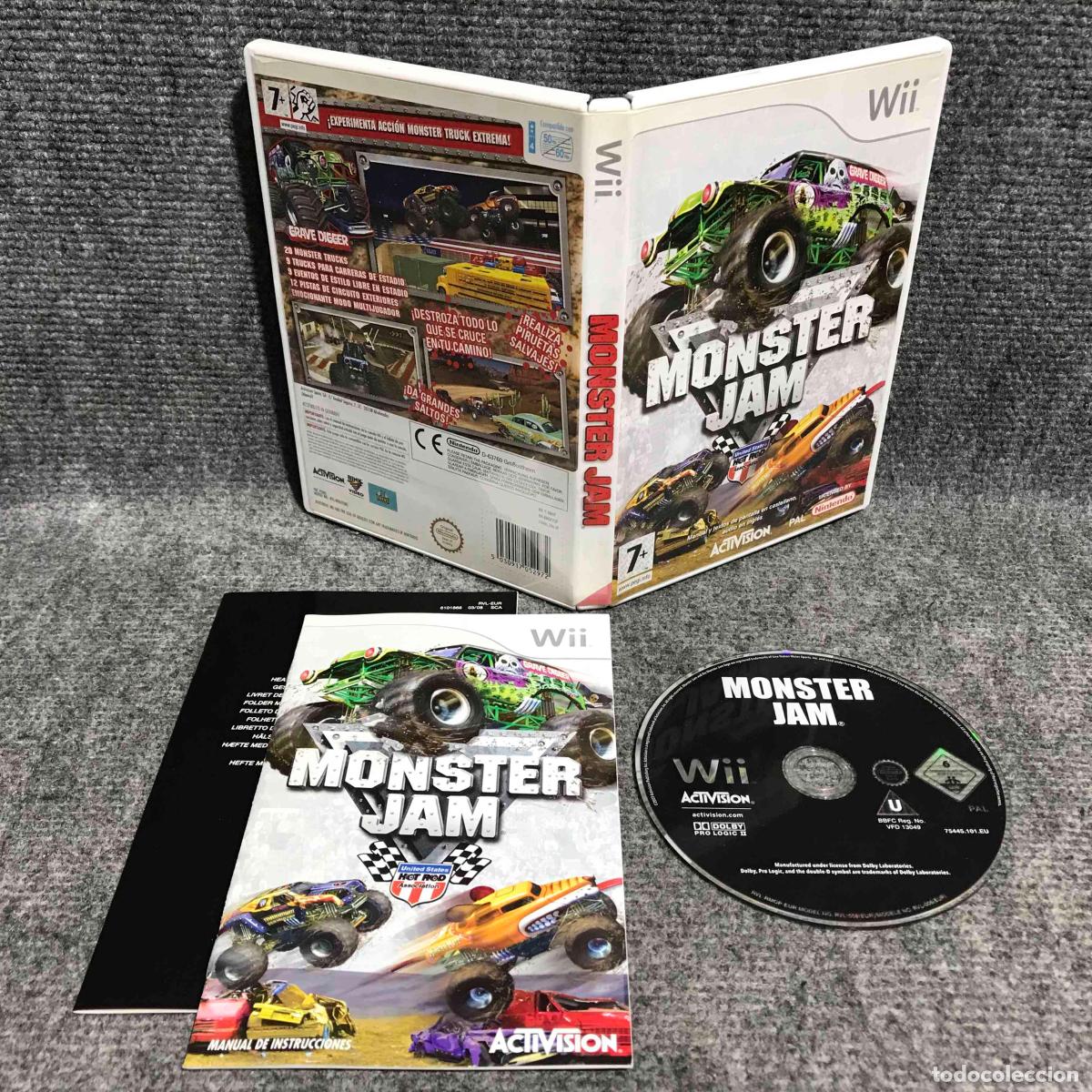 Videojuegos y consolas: MONSTER JAM NINTENDO WII - Foto 1