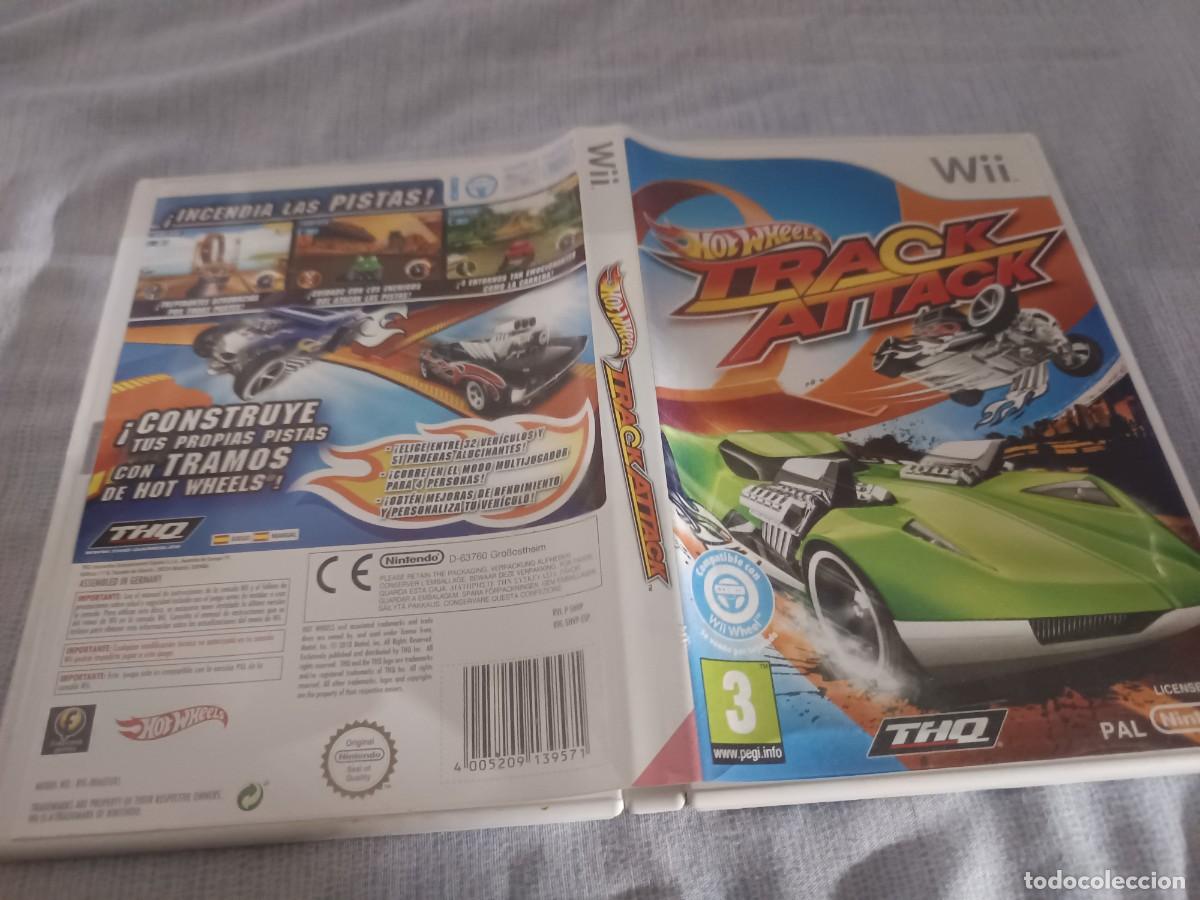 Videojuegos y consolas: HOT WHEELS TRACK ATTACK PAL ESP WII - Foto 1