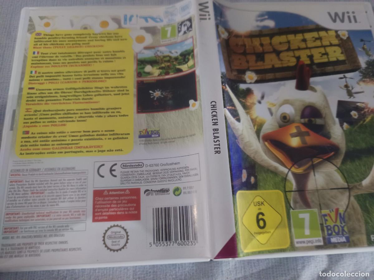 Videojuegos y consolas: Chicken blaster WII nintendo ipal esp - Foto 1