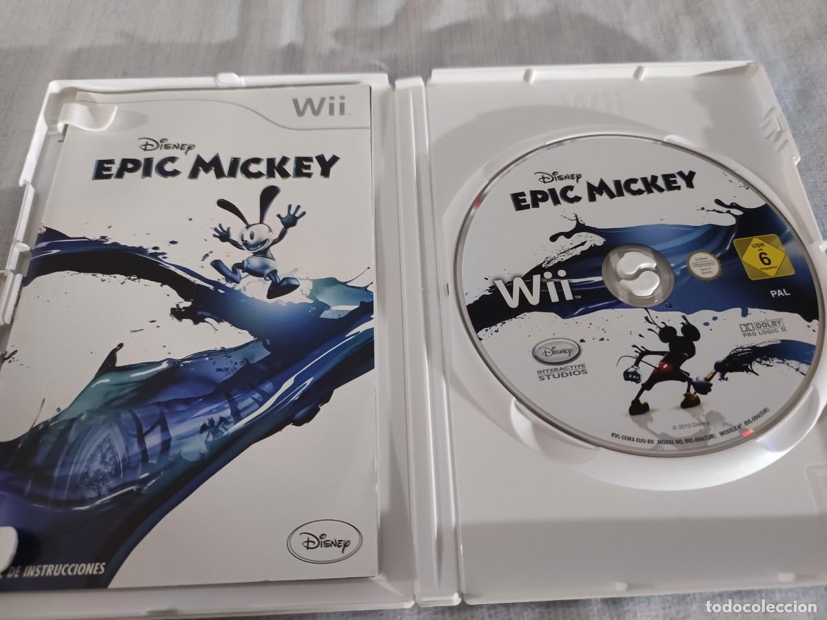 Videojuegos y consolas: DISNEY EPIC MICKEY PAL ESPWII - Foto 2