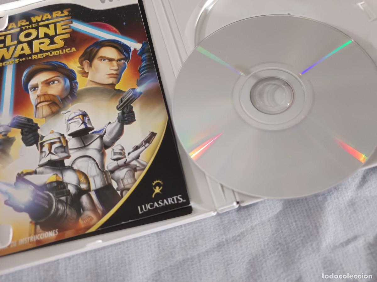 Videojuegos y consolas: Star Wars Clone Wars Heroes De La Republica Wii - Foto 6