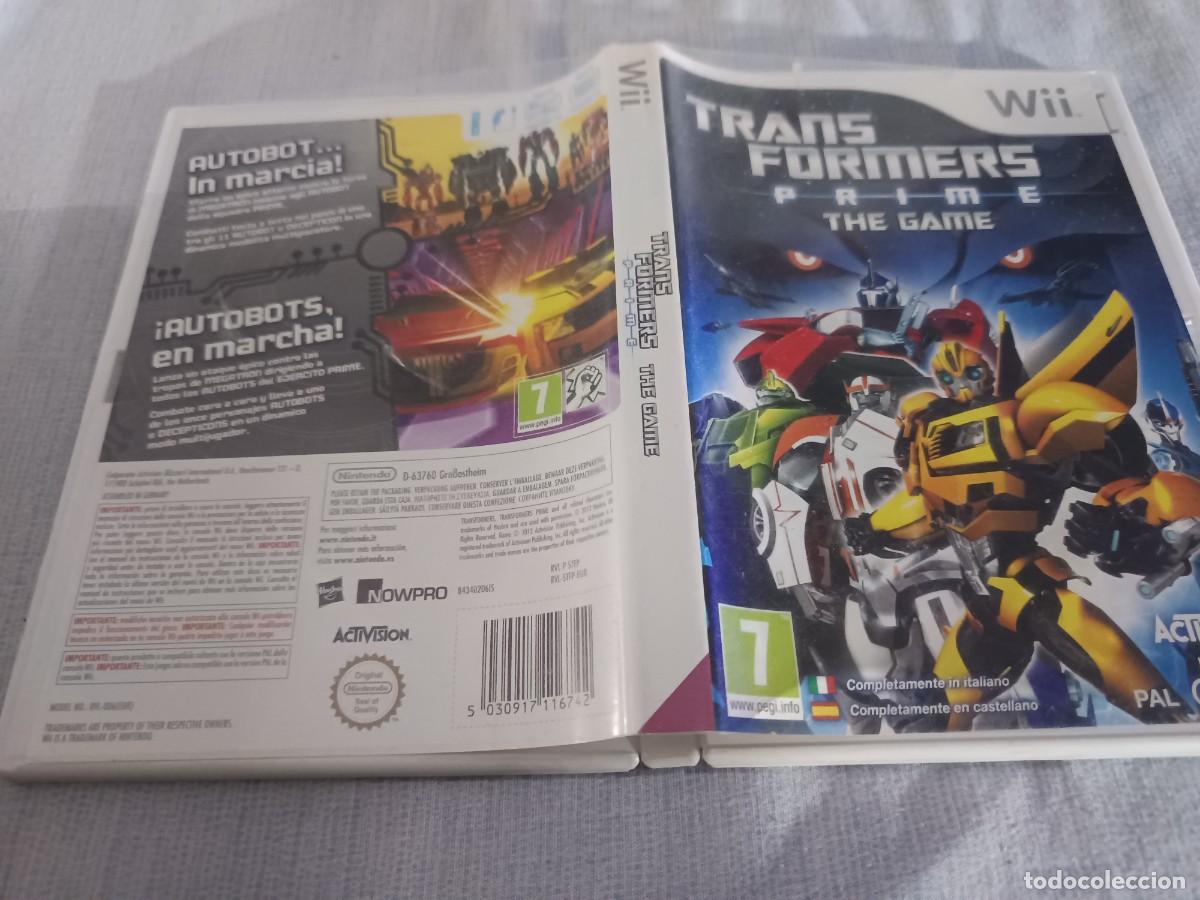 Videojuegos y consolas: TRANSFORMERS PRIME THE GAME WII PAL ESP - Foto 1