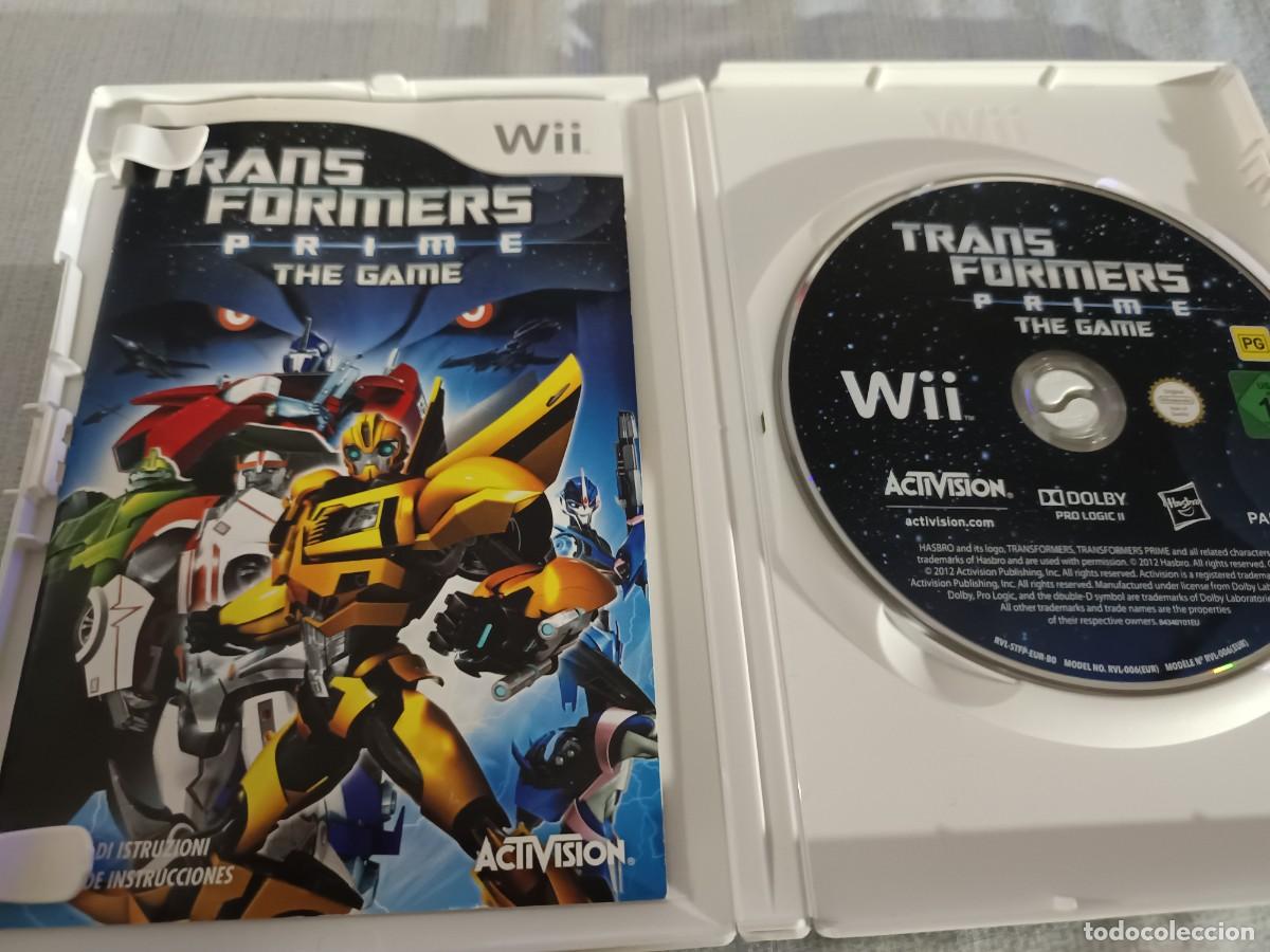 Videojuegos y consolas: TRANSFORMERS PRIME THE GAME WII PAL ESP - Foto 2