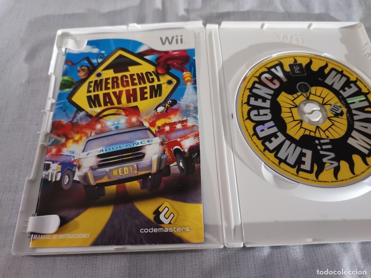 Videojuegos y consolas: EMERGENCY MAYHEM NINTENDO WII pal esp - Foto 6
