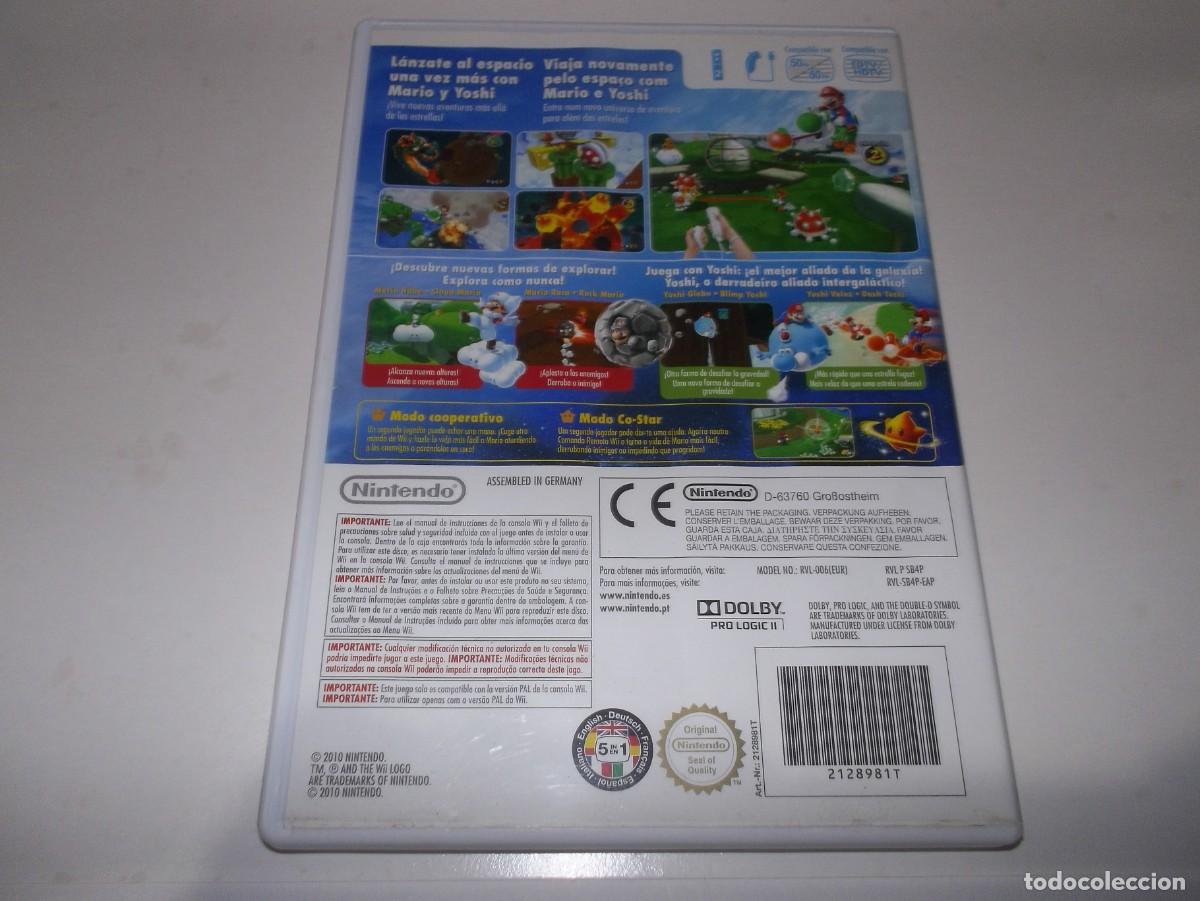 Videojuegos y consolas: WII SUPER MARIO GALAXY 2 PAL NINTENDO MULTI IDIOMAS - Foto 2