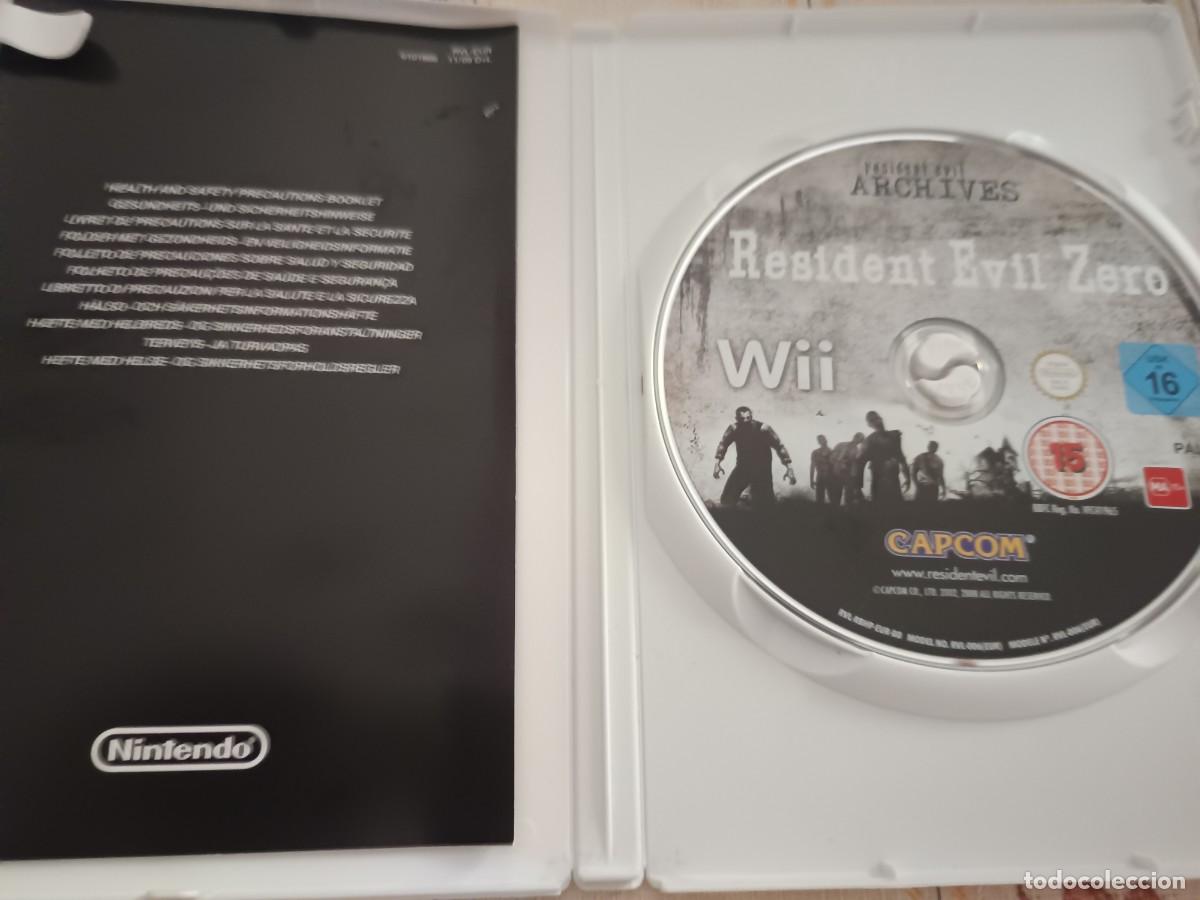 Videojuegos y consolas: resident evil ZERO ARCHIVES WII PAL ESP - Foto 2