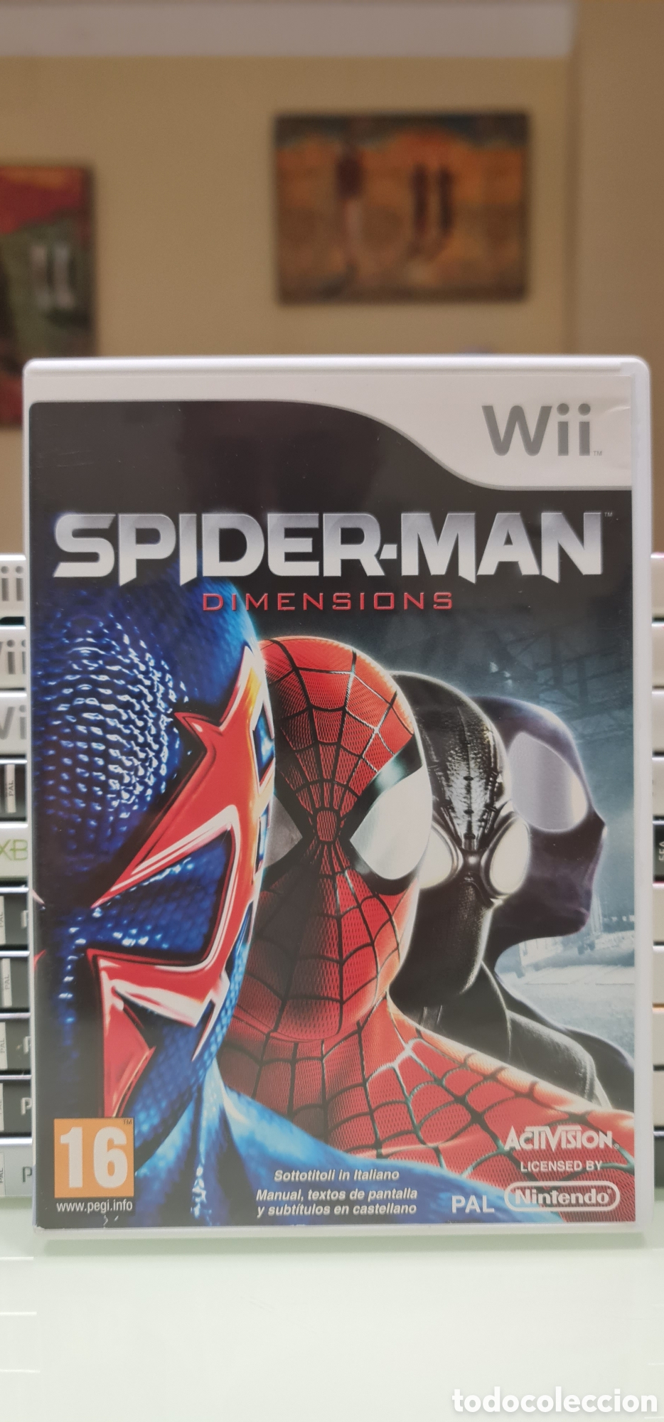 Videojuegos y consolas: Spider-Man Dimensions Wii PAL Espa&ntilde;a - Foto 1