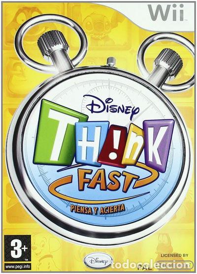 Videojuegos y consolas: Disney Think Fast- 0045496366827 - Foto 1