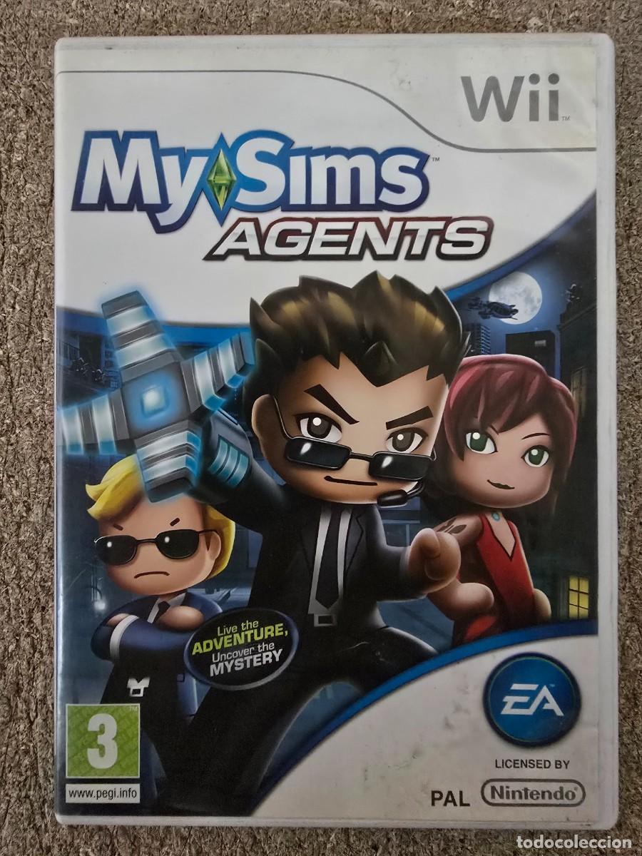 Videojuegos y consolas: Nintendo WII My Sims Agents.Ingles - Foto 1