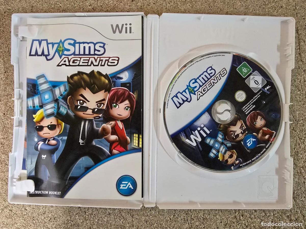 Videojuegos y consolas: Nintendo WII My Sims Agents.Ingles - Foto 2