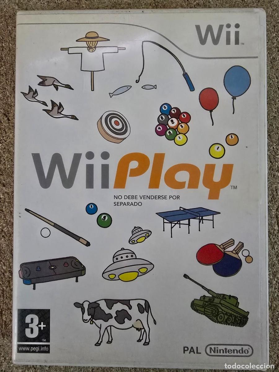 Videojuegos y consolas: Nintendo WII Play.castellano - Foto 1
