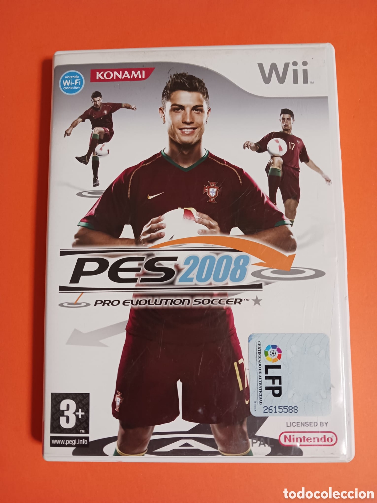 Videojuegos y consolas: Videojuego Wii, Pess 2008. - Foto 1