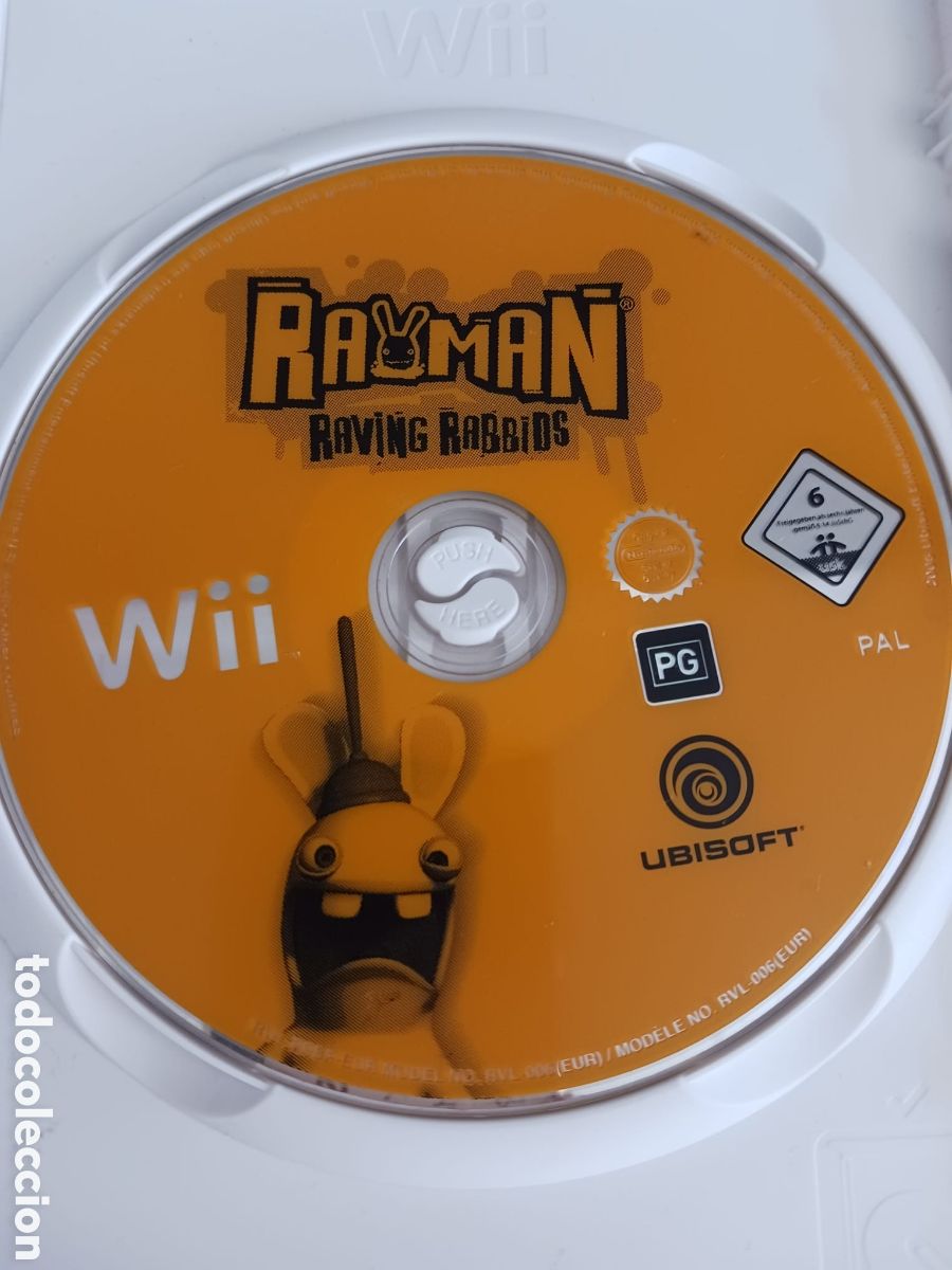 Videojuegos y consolas: Juego RAYMAN. Nintendo Wii. - Foto 2