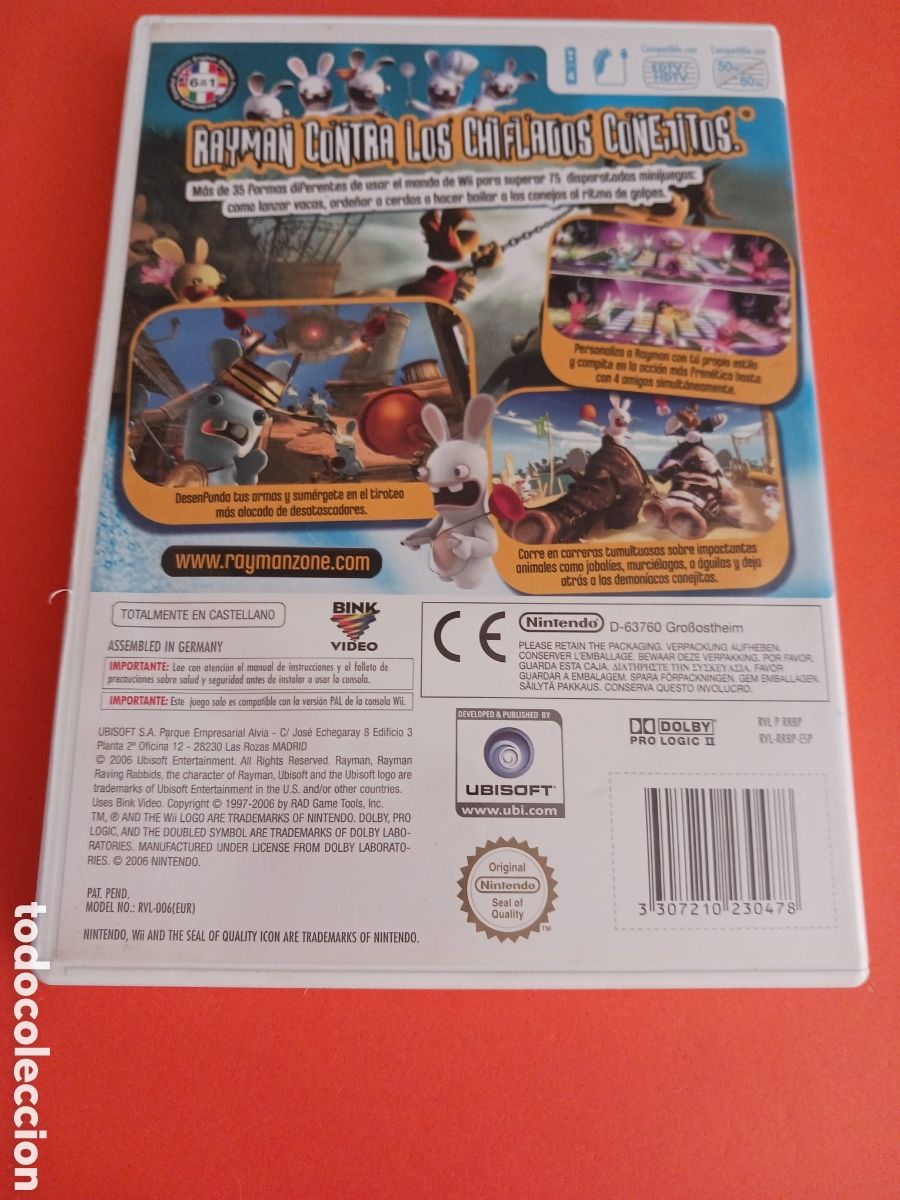 Videojuegos y consolas: Juego RAYMAN. Nintendo Wii. - Foto 6