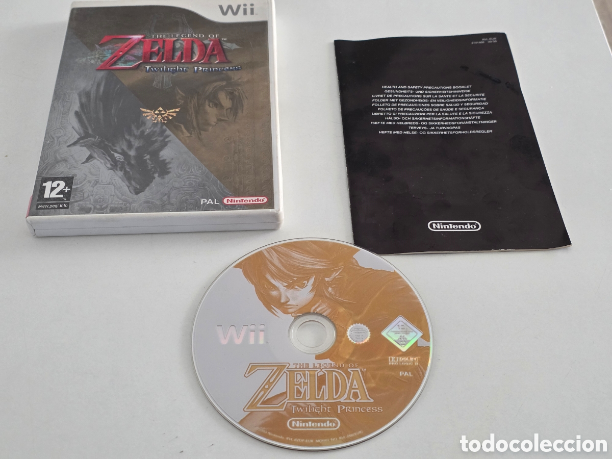 Videojuegos y consolas: zelda twilight princess wii original - Foto 7