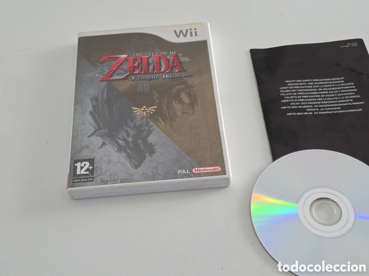 Videojuegos y consolas: zelda twilight princess wii original - Foto 8