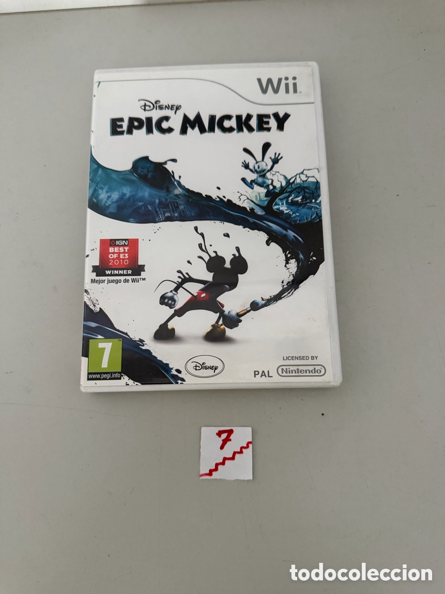 Videojuegos y consolas: Disney Epic Mickey Nintendo Wii - Foto 1