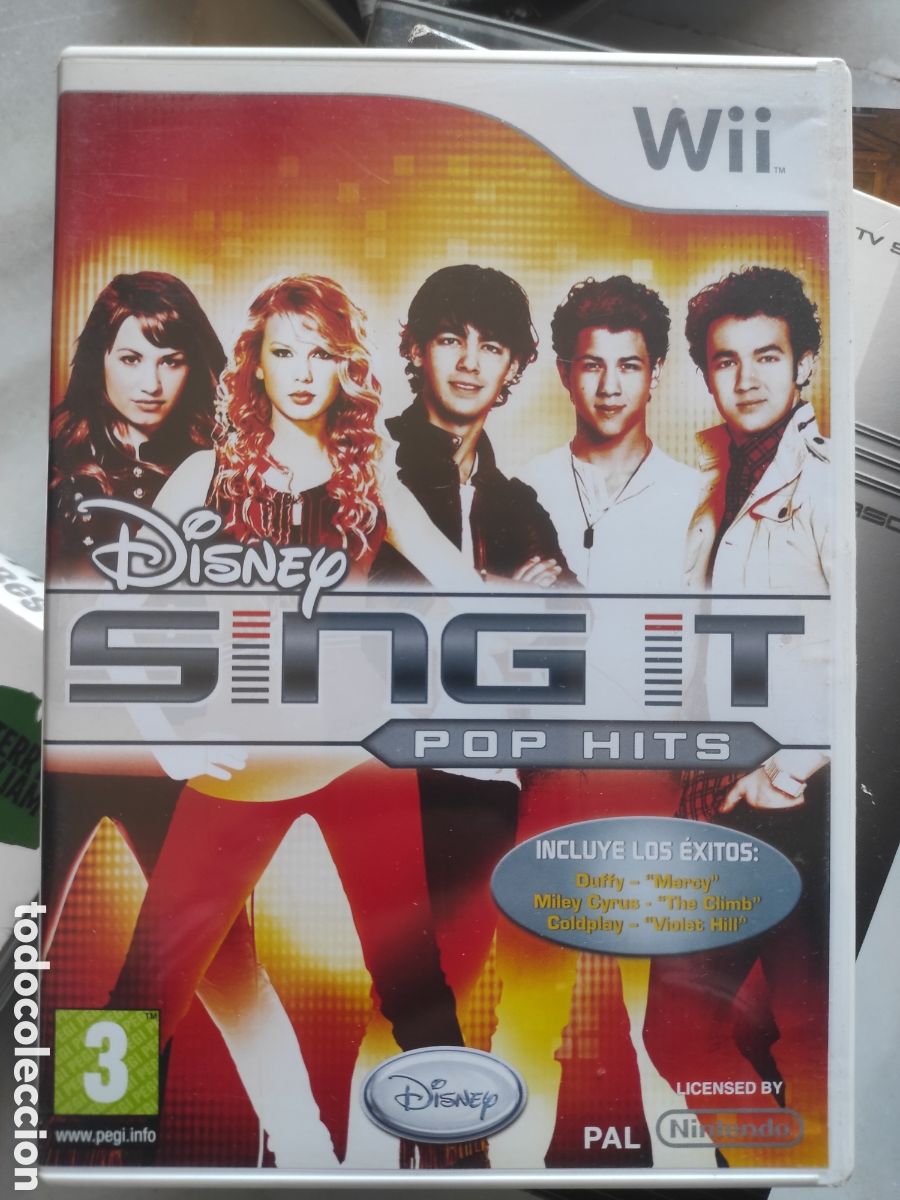 Videojuegos y Consolas: JUEGO WII DISNEY SING IT POP HITS (PEDIDO MINIMO 10&euro;)