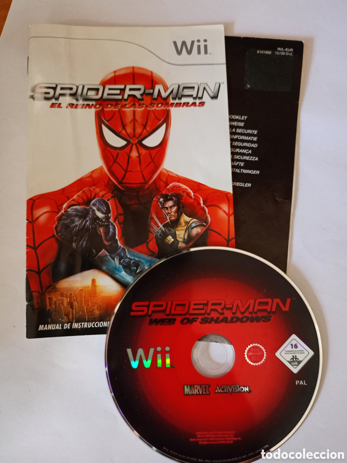 Videospiele und Konsolen: SPIDER-MAN EL REINO DE LAS SOMBRAS WII no probado sin caja