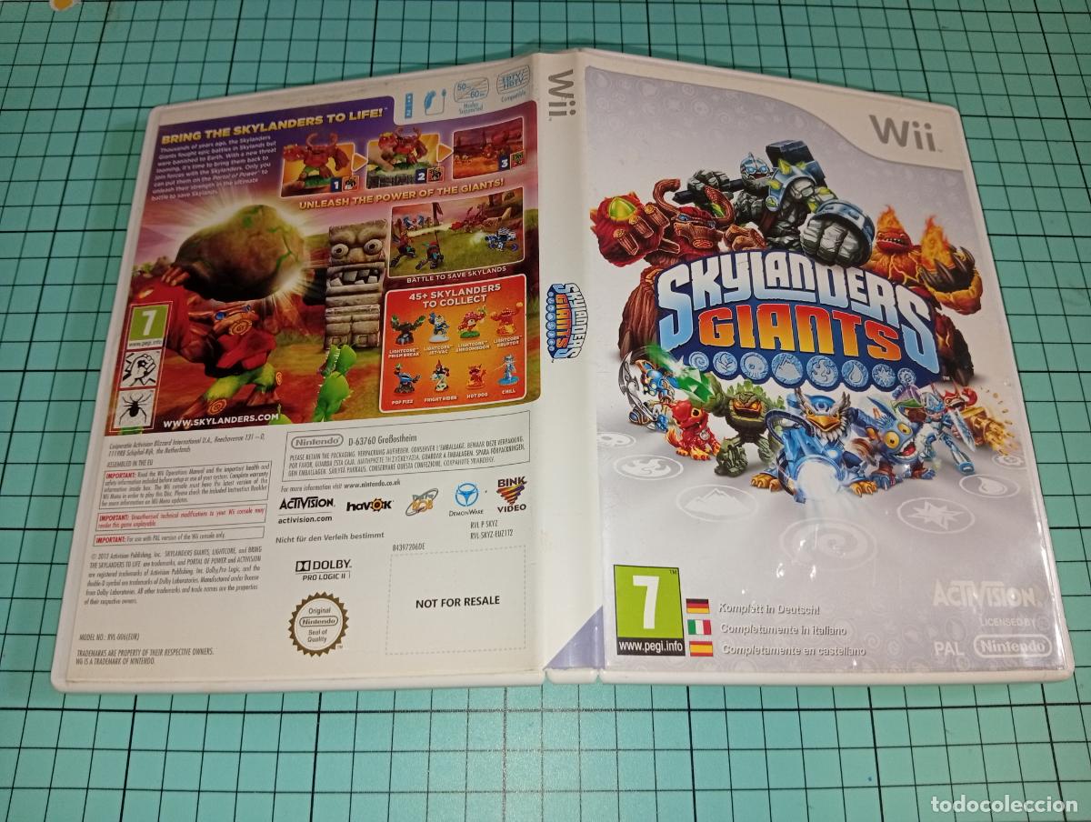 Videojuegos y consolas: Juego Nintendo Skylanders Giants wii - Foto 2