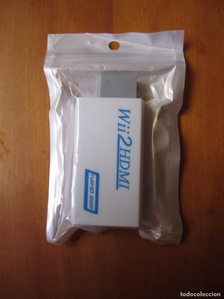 Videojuegos y consolas: Nintendo Wii HDMI Converter (Blanco) - Foto 1