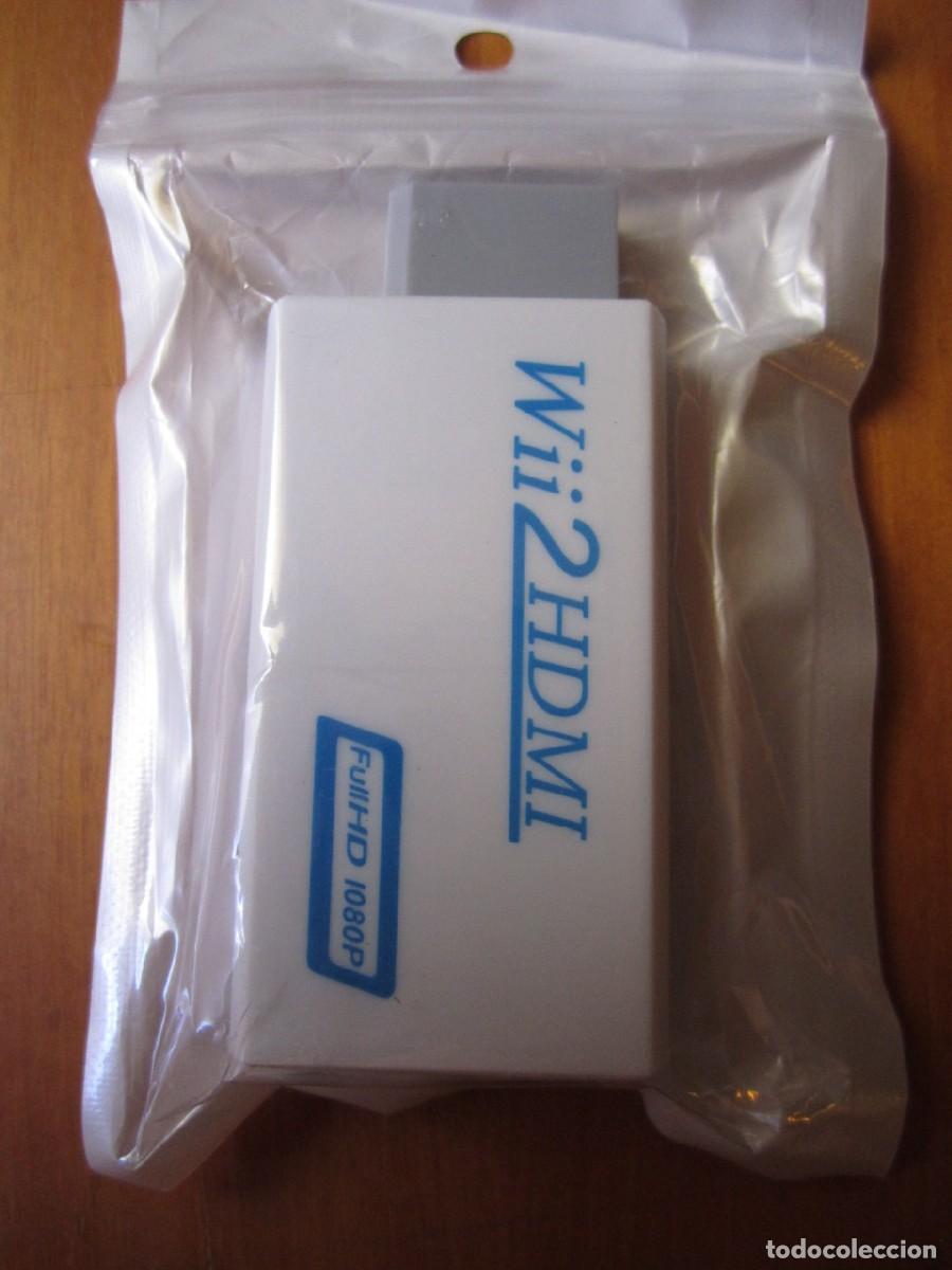 Videojuegos y consolas: Nintendo Wii HDMI Converter (Blanco) - Foto 2