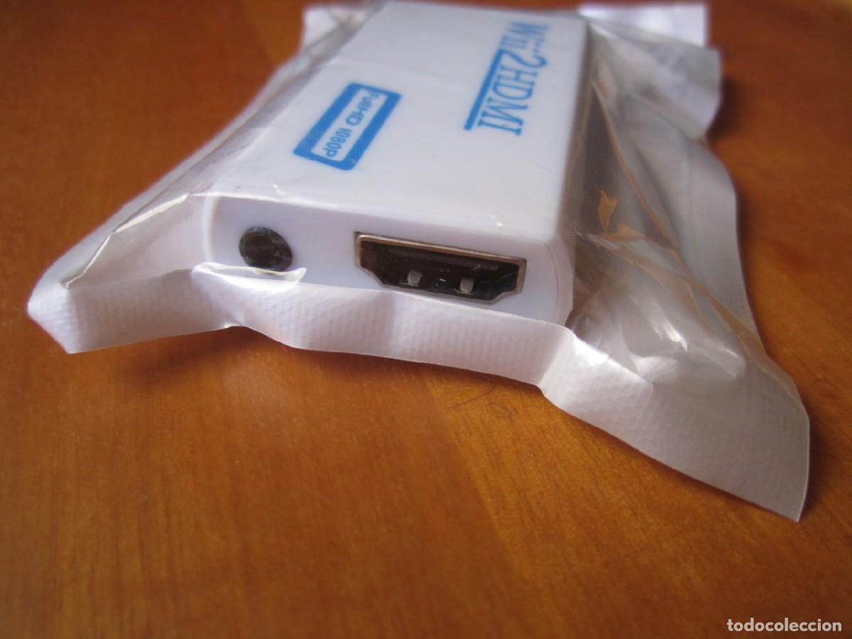 Videojuegos y consolas: Nintendo Wii HDMI Converter (Blanco) - Foto 3