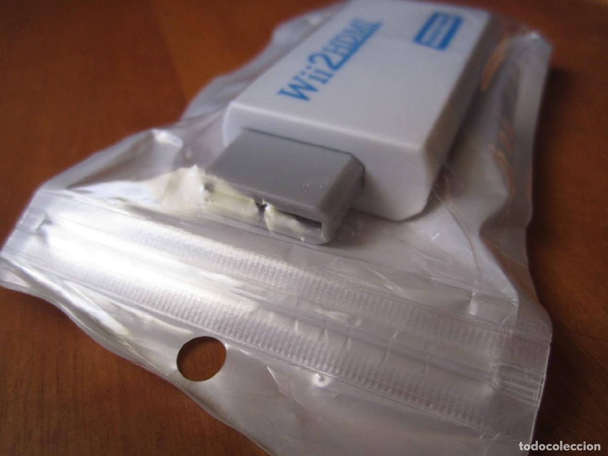 Videojuegos y consolas: Nintendo Wii HDMI Converter (Blanco) - Foto 4