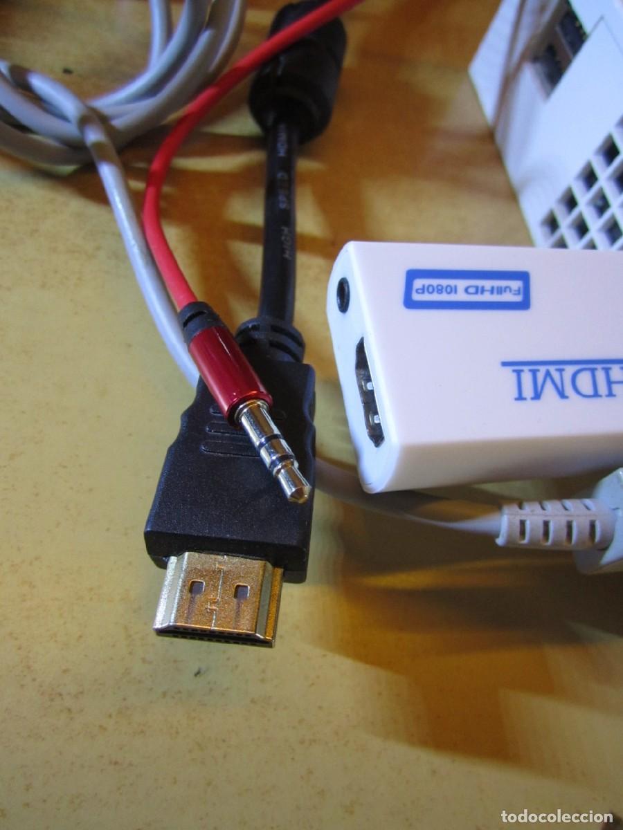 Videojuegos y consolas: Nintendo Wii HDMI Converter (Blanco) - Foto 8