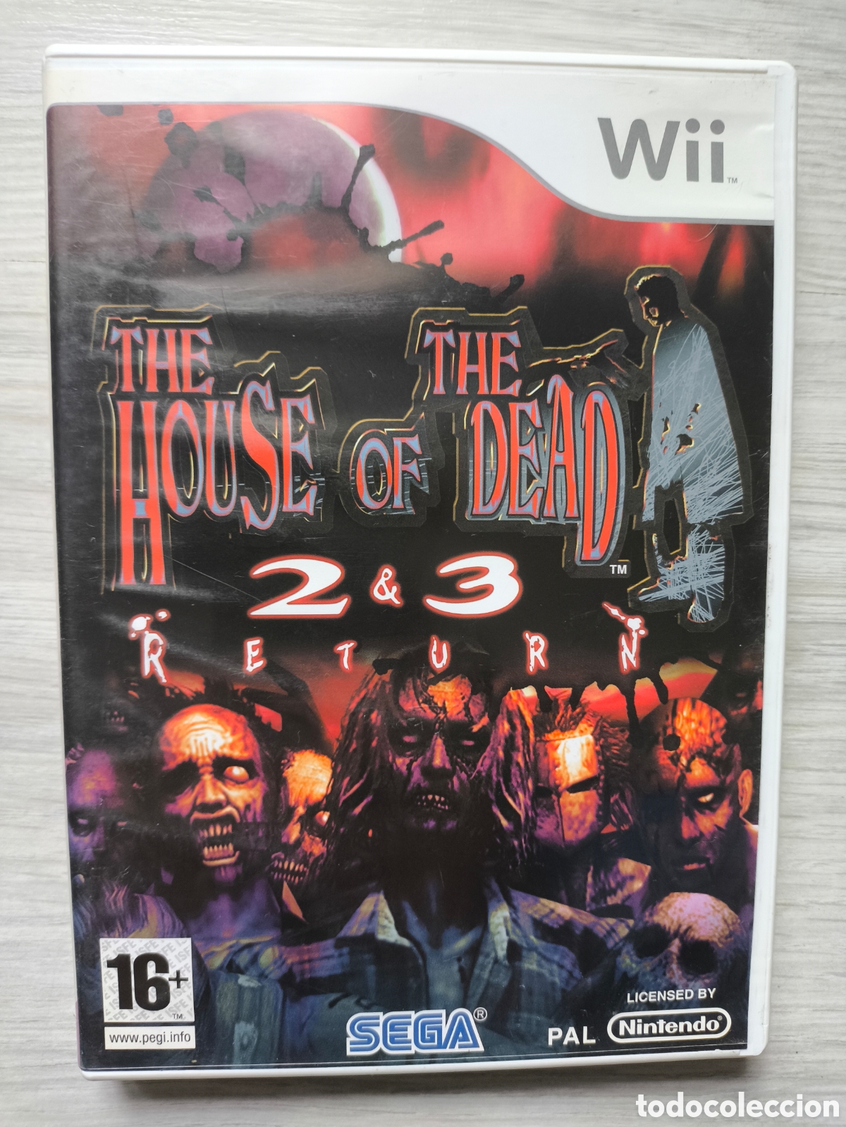 Videojuegos y Consolas: Juego House of The dead 2 & 3 returns Nintendo Wii pal