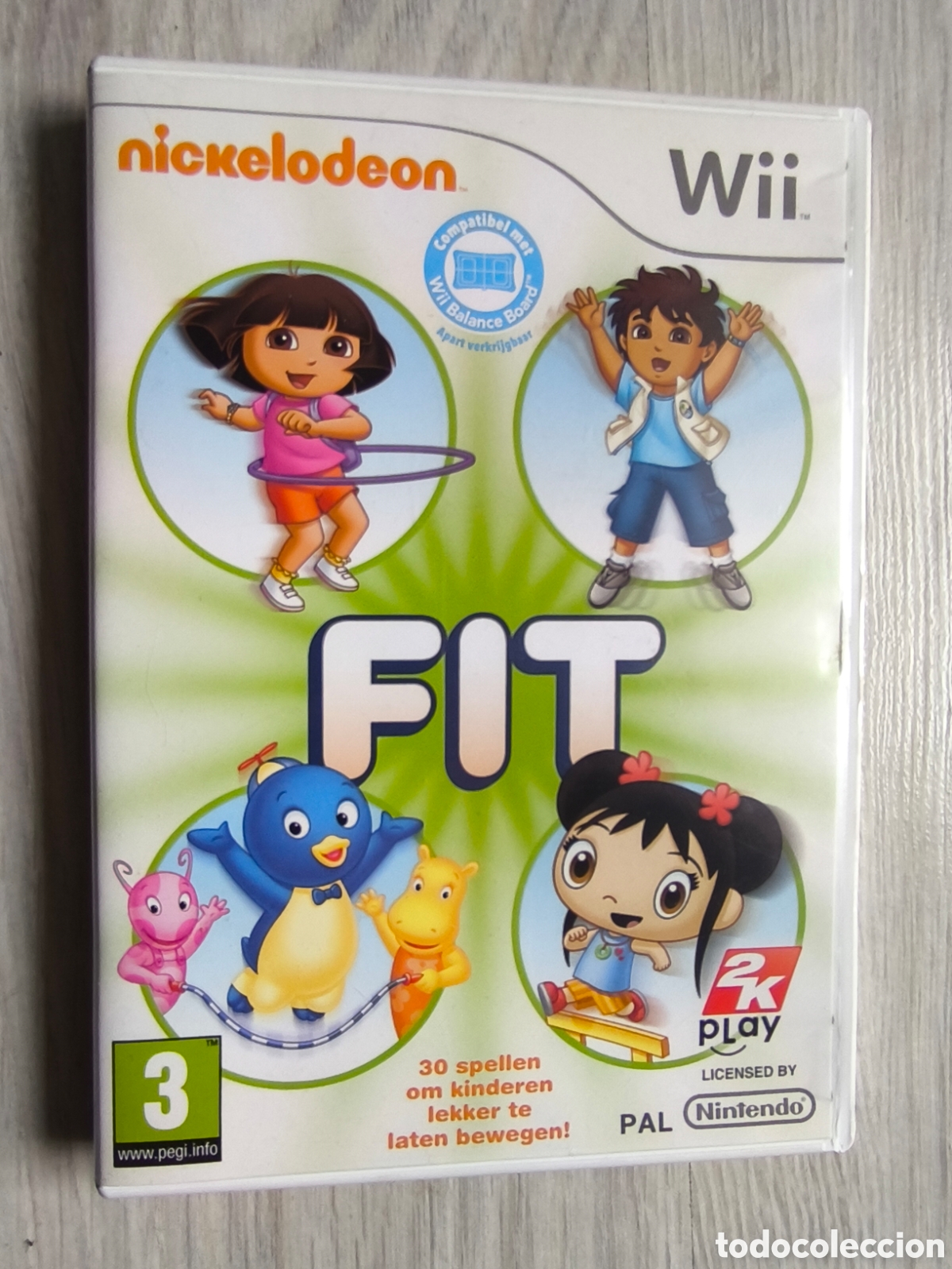 Videojuegos y Consolas: Juego Nickelodeon Fit Nintendo Wii pal