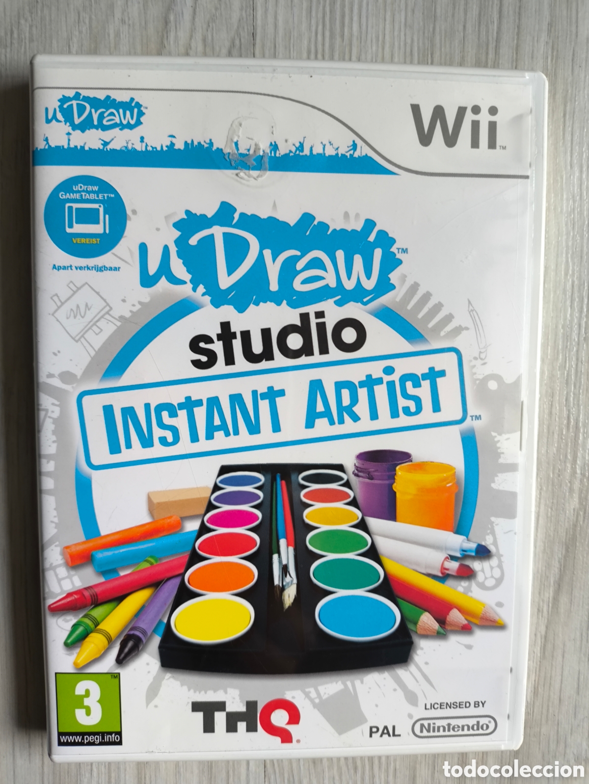 Videojuegos y Consolas: Juego U draw studio Nintendo Wii pal udraw