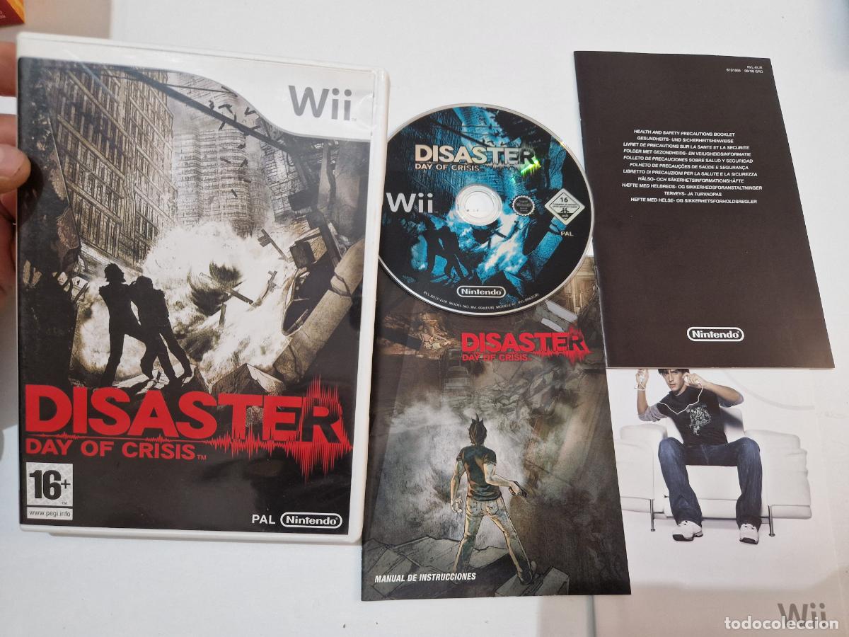 Videojuegos y Consolas: antiguo juego videojuego consola wii nintendo disaster day of crisis wii