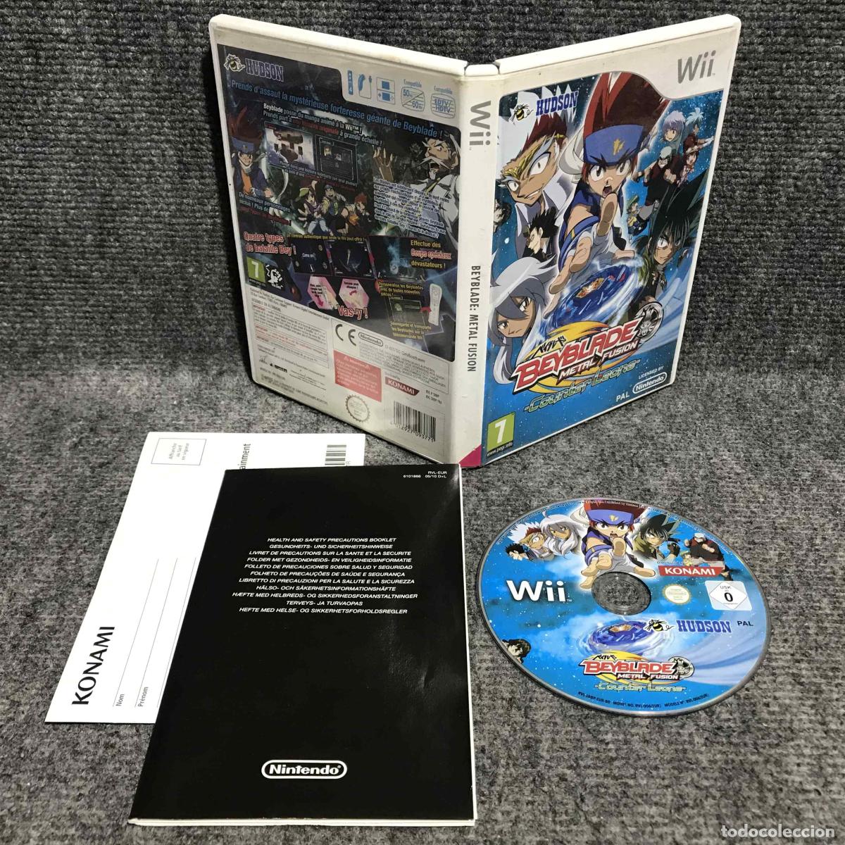 Videojuegos y Consolas: BEYBLADE METAL FUSION NINTENDO WII