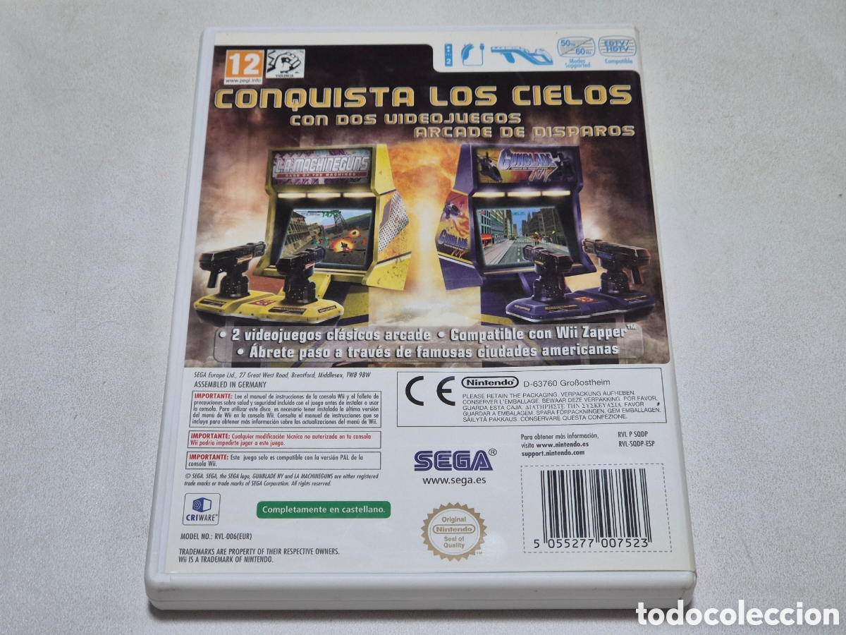 Videojuegos y consolas: Arcade Hits Pack . Gunblade + L.A. Machineguns - Foto 2